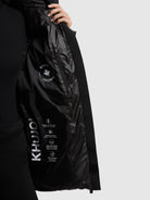 khujo-jacke-drown-shiny-winter-steppjacke-black-loose-fit image 8
