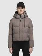 khujo-stine2-matt-damen-jacke-taupe-dark image 4