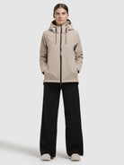 khujo-jacke-woom-beige-regenjacke image 2