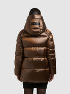 khujo-cara-damen-steppjacke-copper-brown-loose-fit-schimmernd image 3
