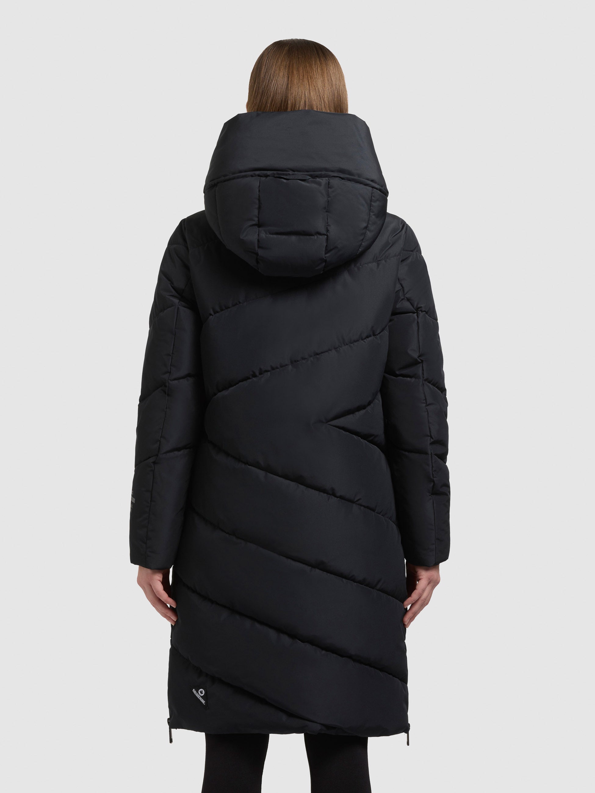 khujo-mantel-sunne-port-blue-damen-wintermantel-knielang-loose-fit image 3