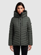 khujo-pace-damen-jacke-gr-n-regular-fit image 4