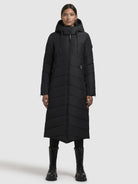 khujo-hurce-damen-steppmantel-black image 2