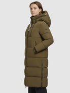 khujo-coat-miri2-khaki-knielang image 5