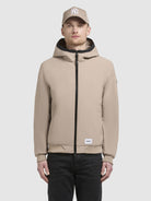 khujo-jacke-larm-beige-regular-fit-kapuzenjacke-damen image 4