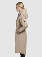khujo-rayana-damen-mantel-sommerparka-knielang-beige image 5