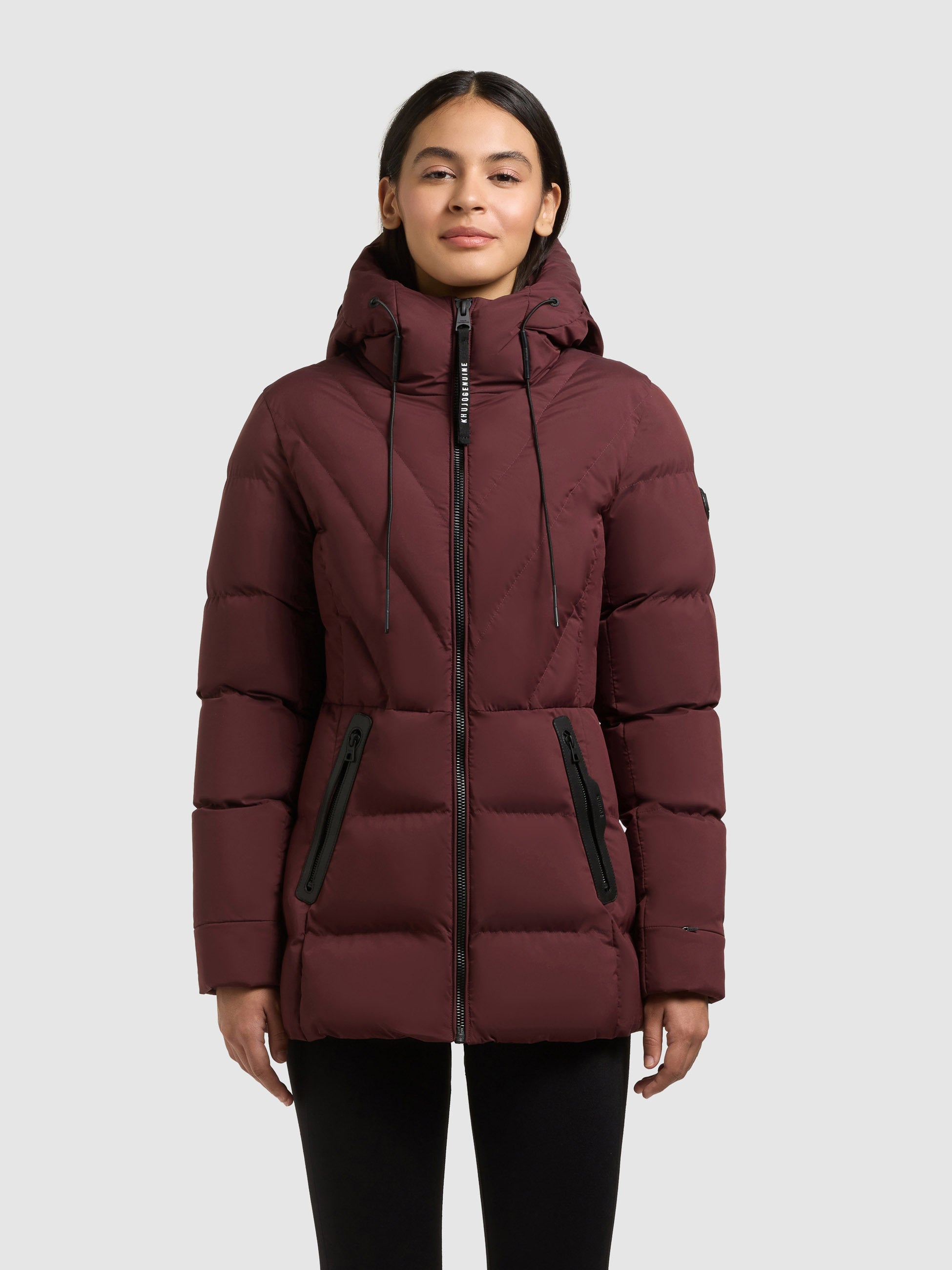 khujo-jacke-rabb-2in1-moscato-red-damen-steppjacke-slim-fit-mit-herausnehmbarem- image 4
