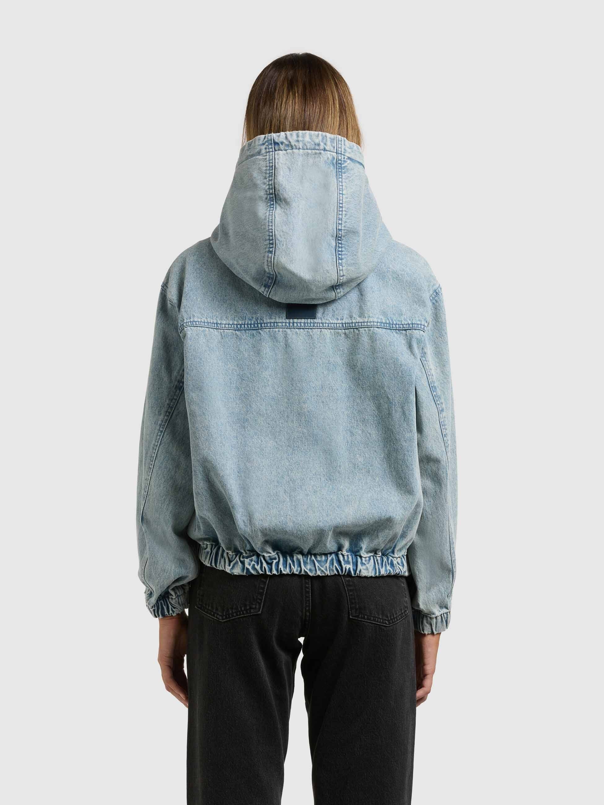 khujo-jacke-gretel-damen-jeans-blouson-light-blue image 3