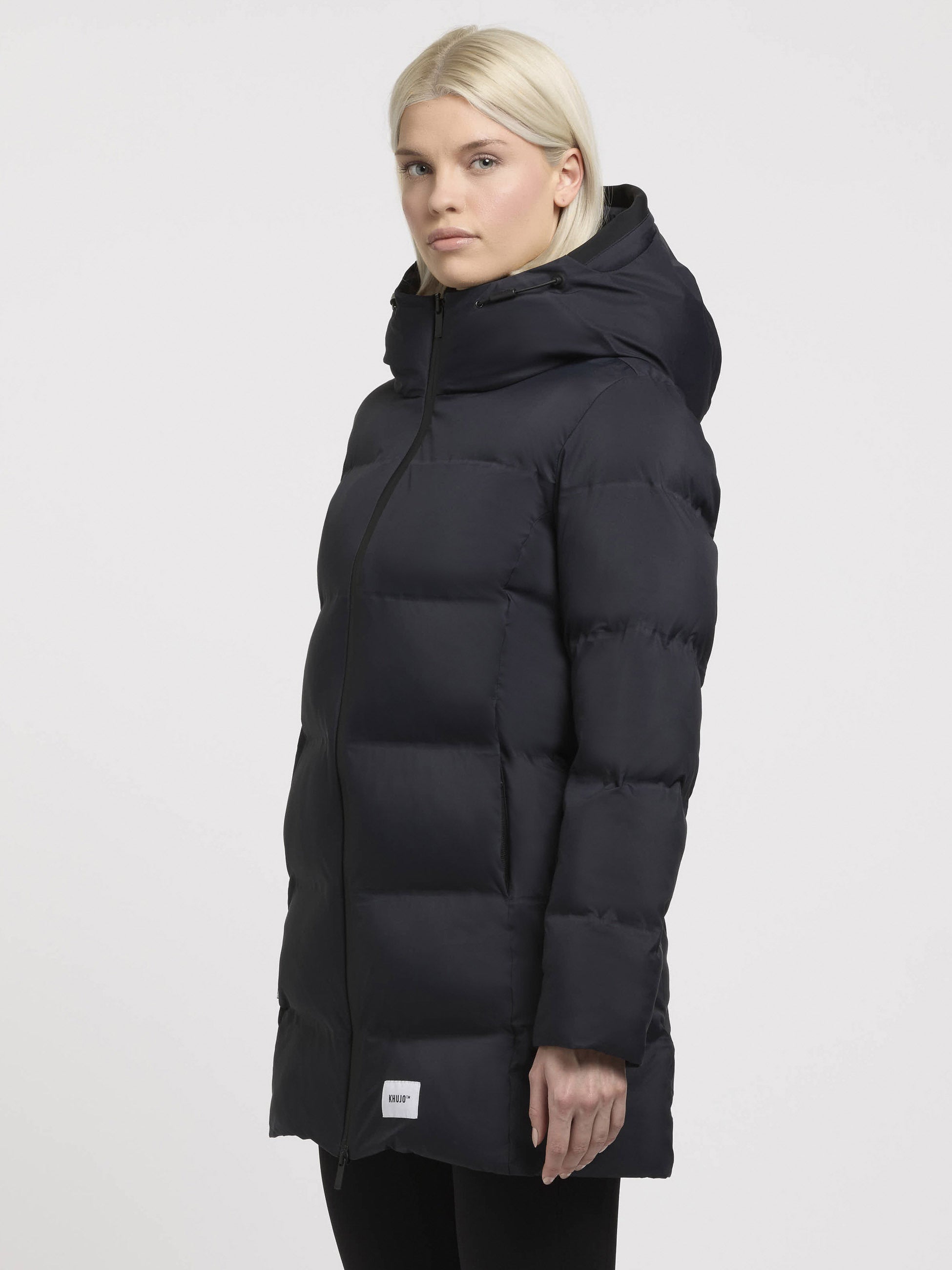 khujo-tanare3-jacke-dunkelblau-damen-wattierte-steppjacke-regular-fit image 5