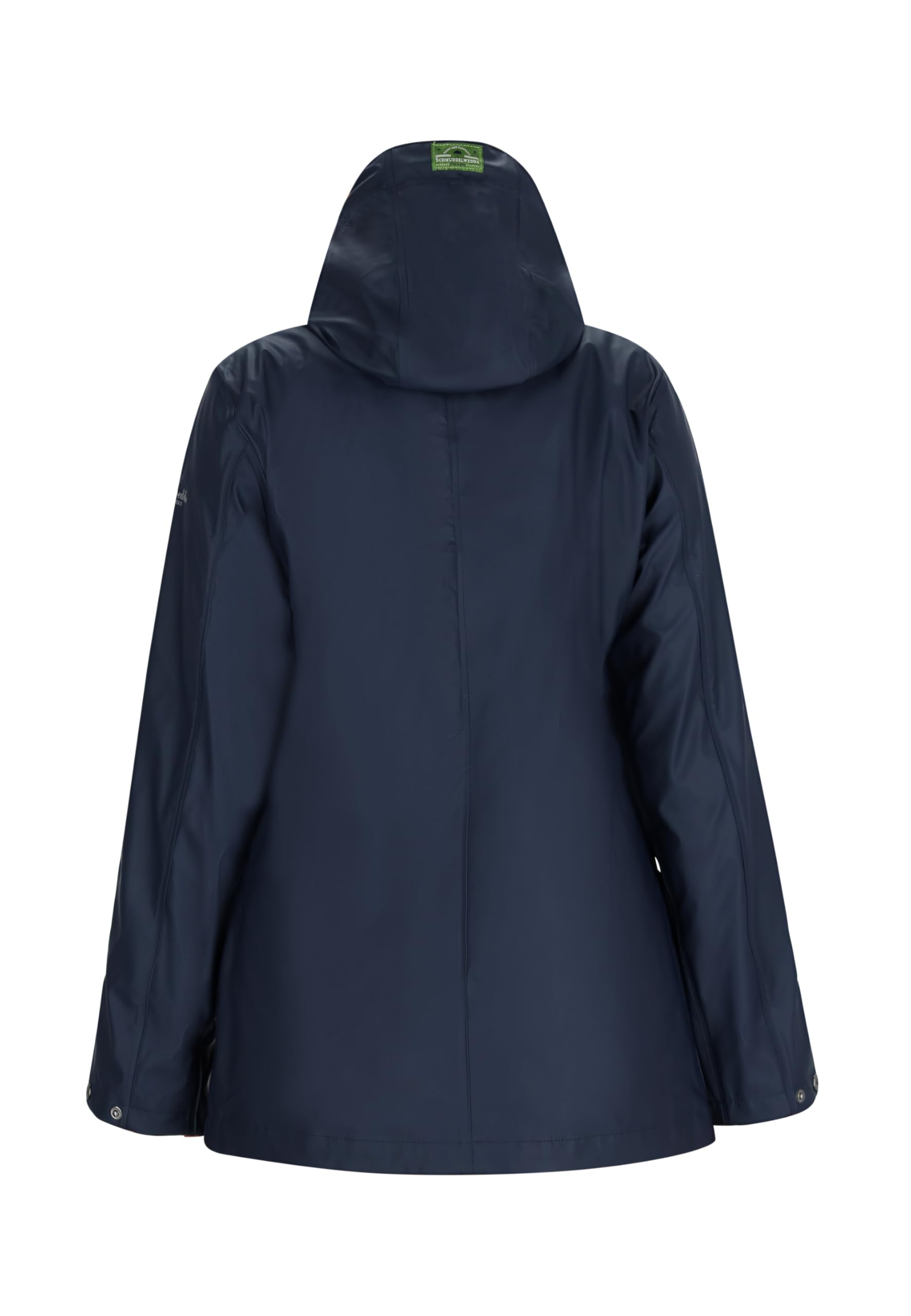 schmuddelwedda-damen-regenjacke-wasserdicht-mit-rei-verschluss-und-knopfleiste image 2
