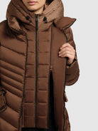 khujo-jacke-kina-copper-brown-steppjacke-mit-kapuzen-einsatz-und-g-rtel image 8
