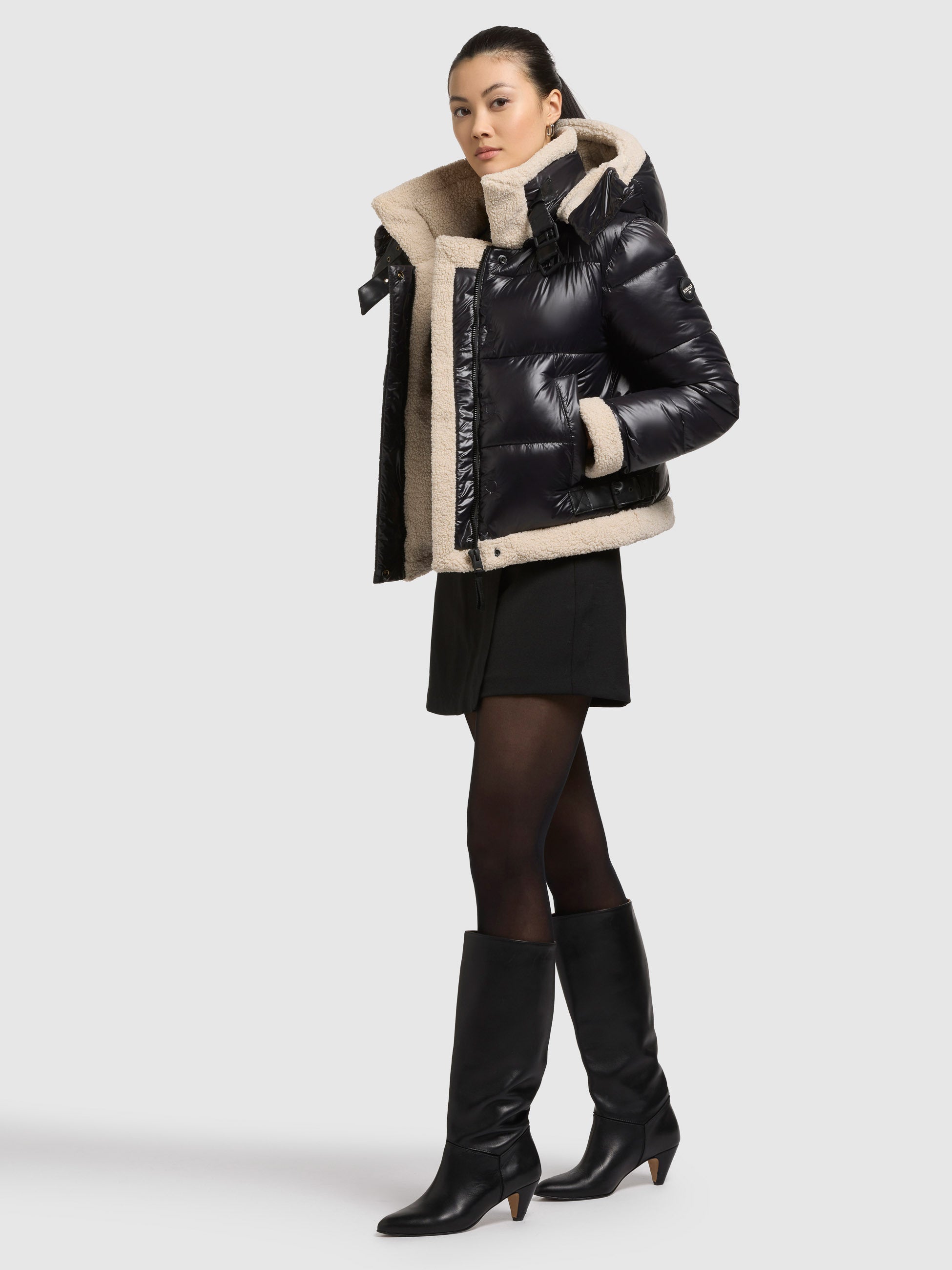 khujo-nessie2-damen-jacke-steppjacke-black image 2