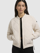 khujo-jacke-ange-hellbeige-steppjacke-bomberjacke-regular-fit image 7