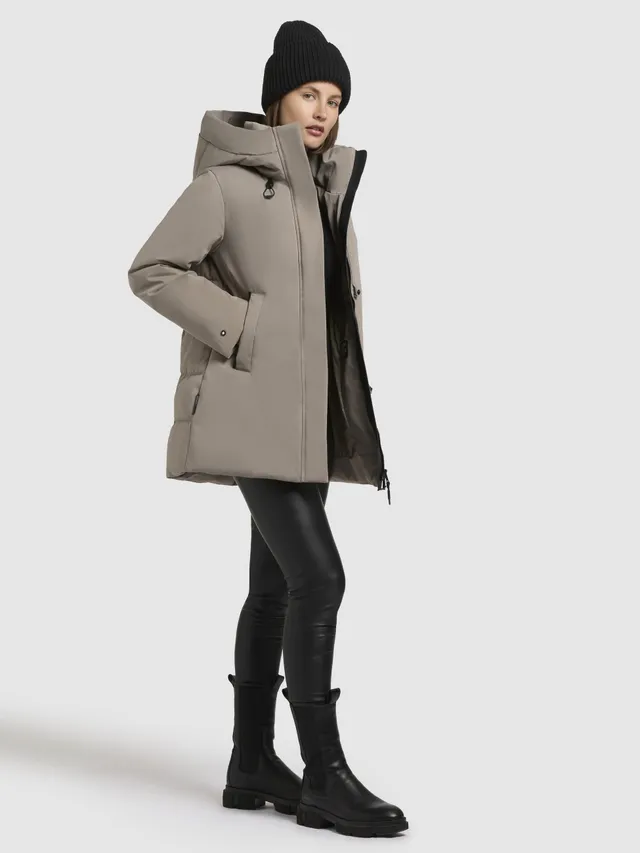 khujo-jacke-palla-damen-winterjacke-graubeige image 1