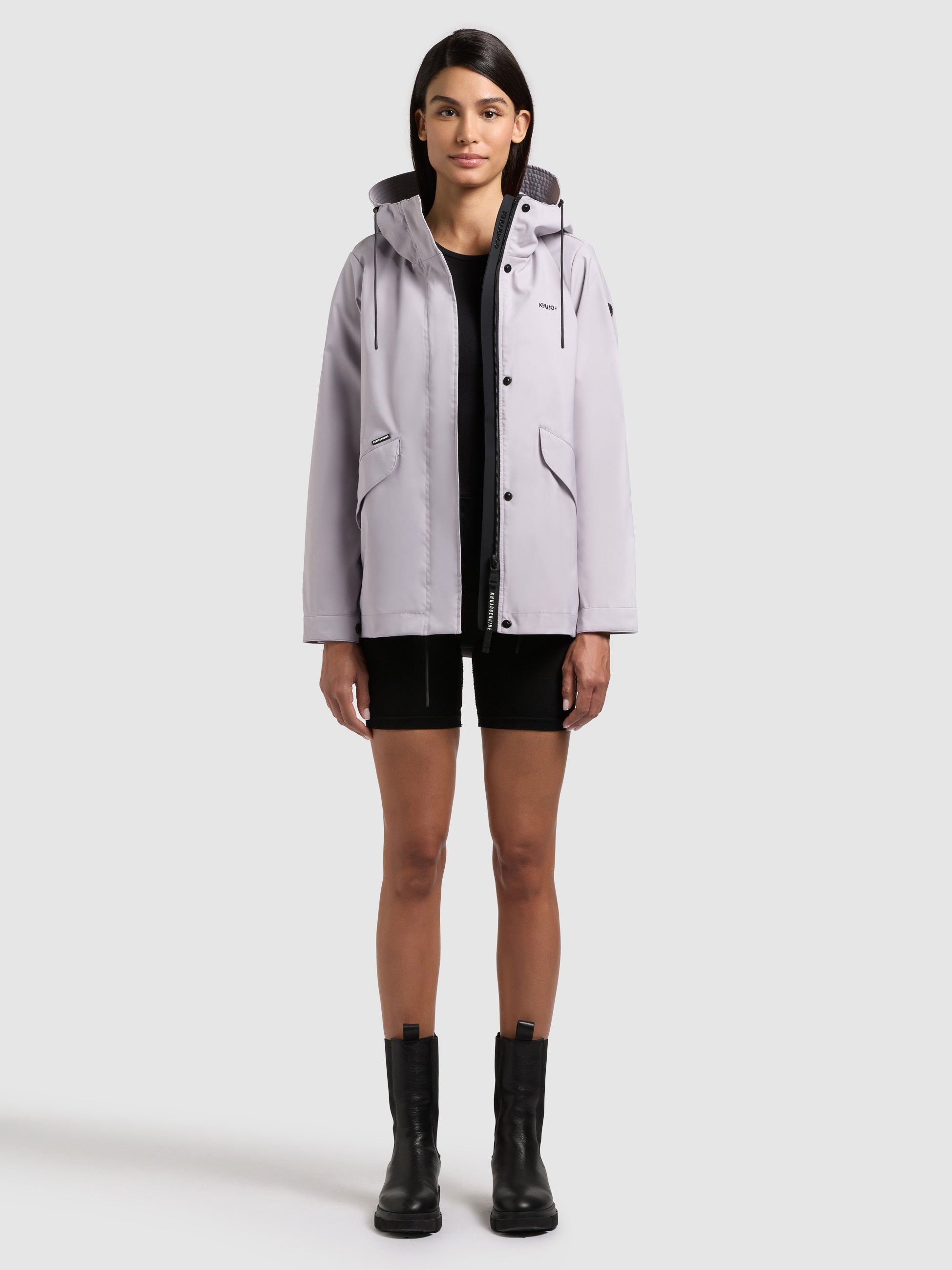 khujo-jacke-sang2-summer-lilac-damen-regenjacke-mit-geklebten-n-hten image 7