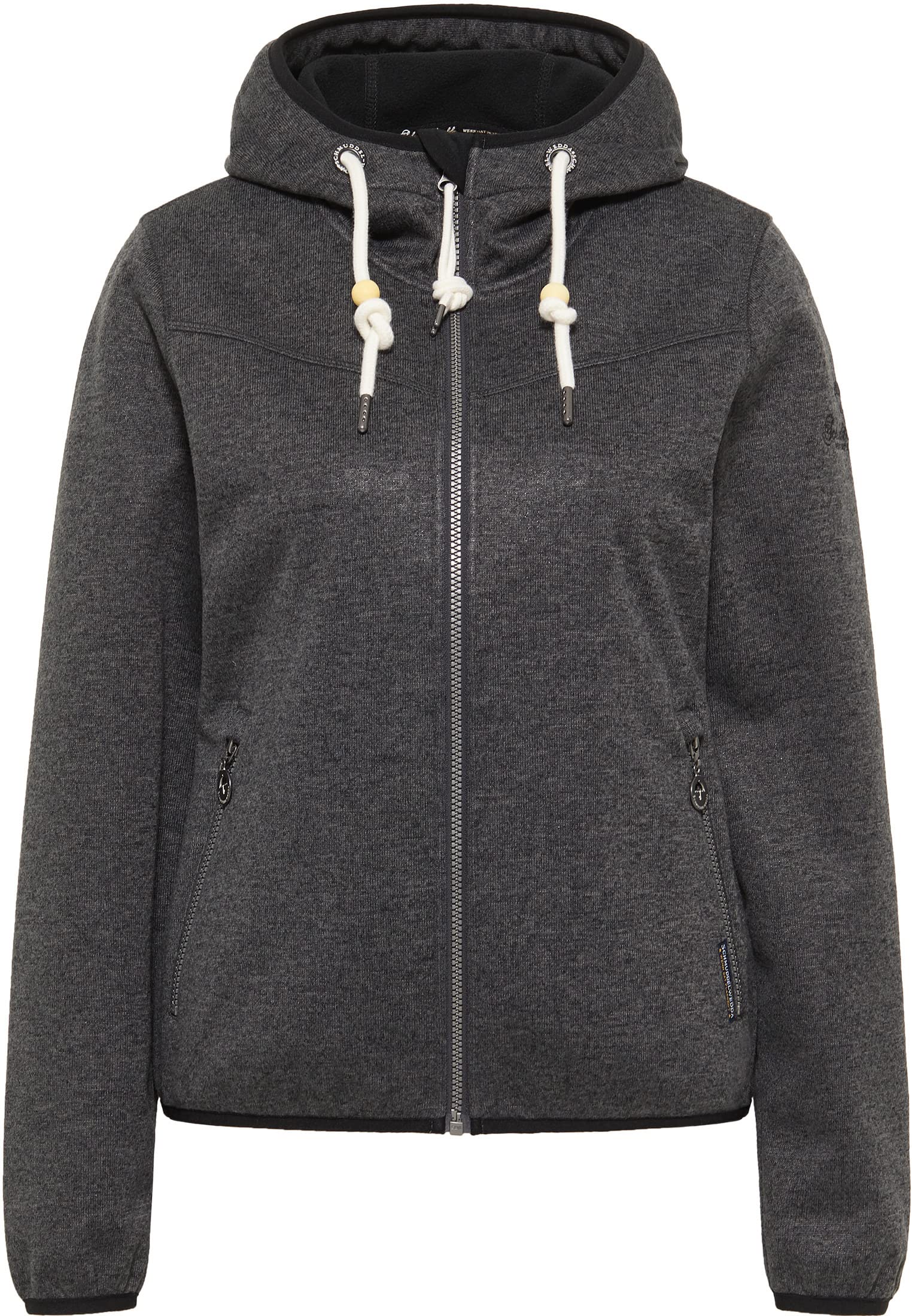 schmuddelwedda-damen-strickfleecefunktionsjacke-warme-midlayer-jacke image 1