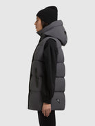 khujo-weste-briar-matt-steel-grey-steppweste-loose-fit image 5
