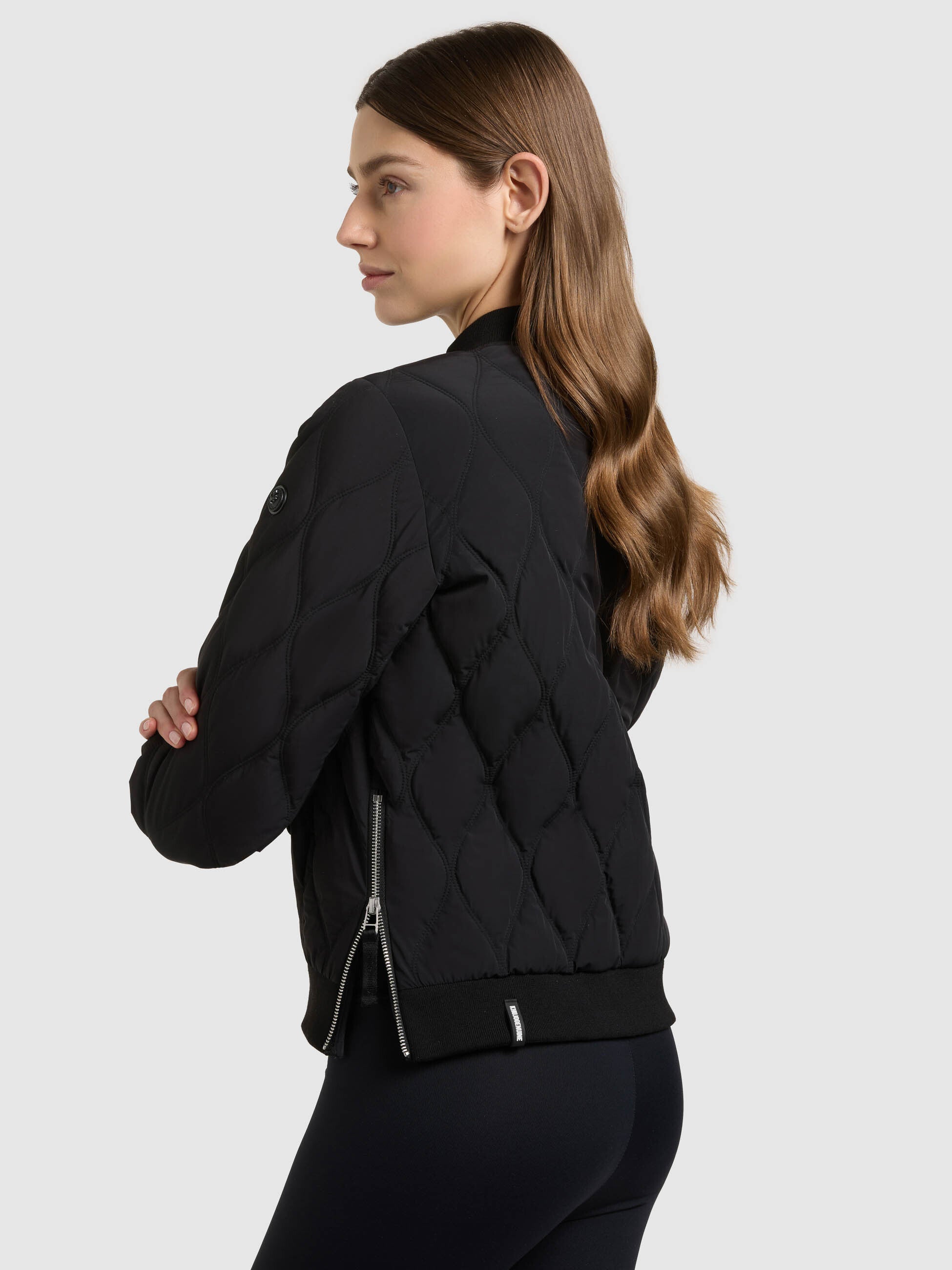 khujo-jacke-feen2-black-damen-steppjacke-kurz-regular-fit image 7