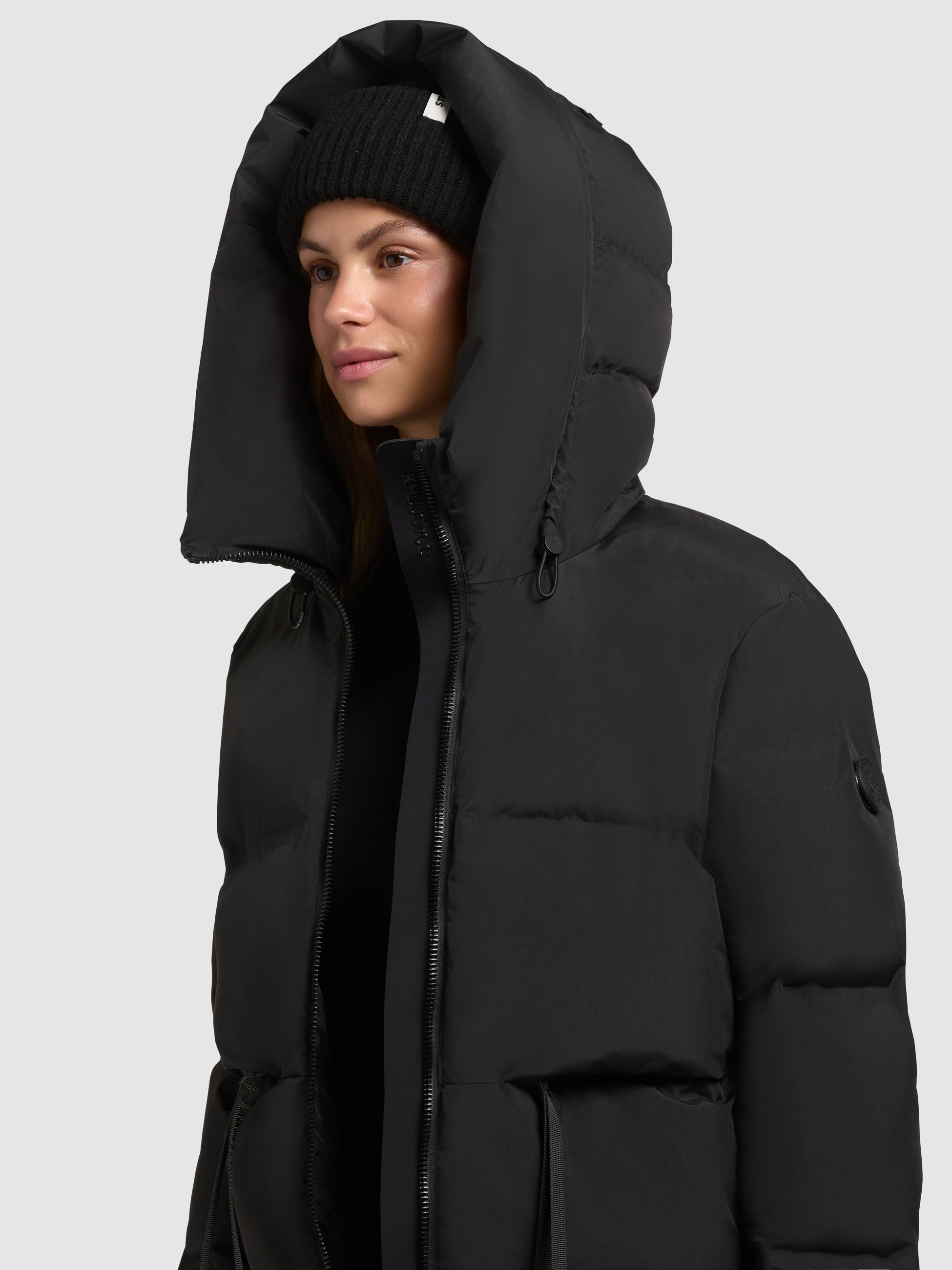 khujo-ellis-damen-steppjacke-black image 7