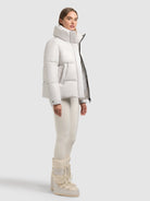 khujo-jacke-nala-flash-white-winter-steppjacke-loose-fit-wasserabweisend image 6