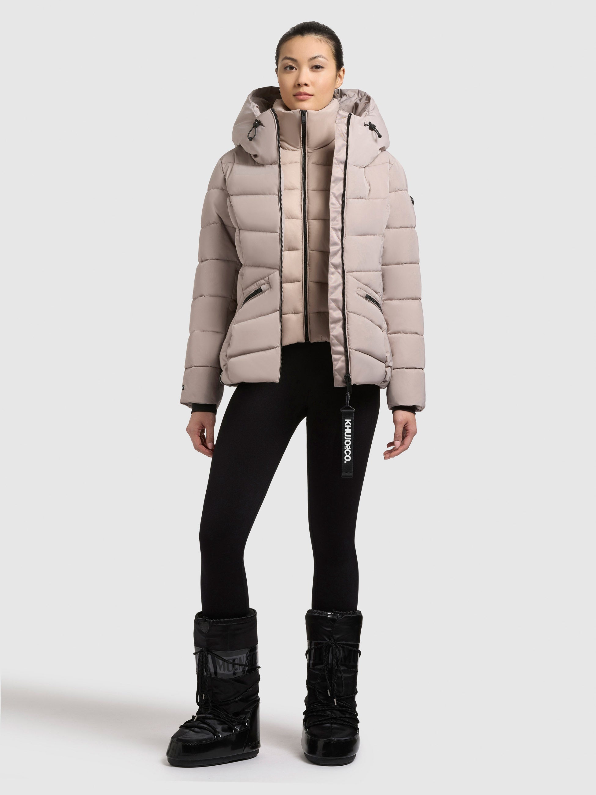 khujo-jacke-hersch-2in1-dusty-beige-damen-winterjacke-slim-fit image 1
