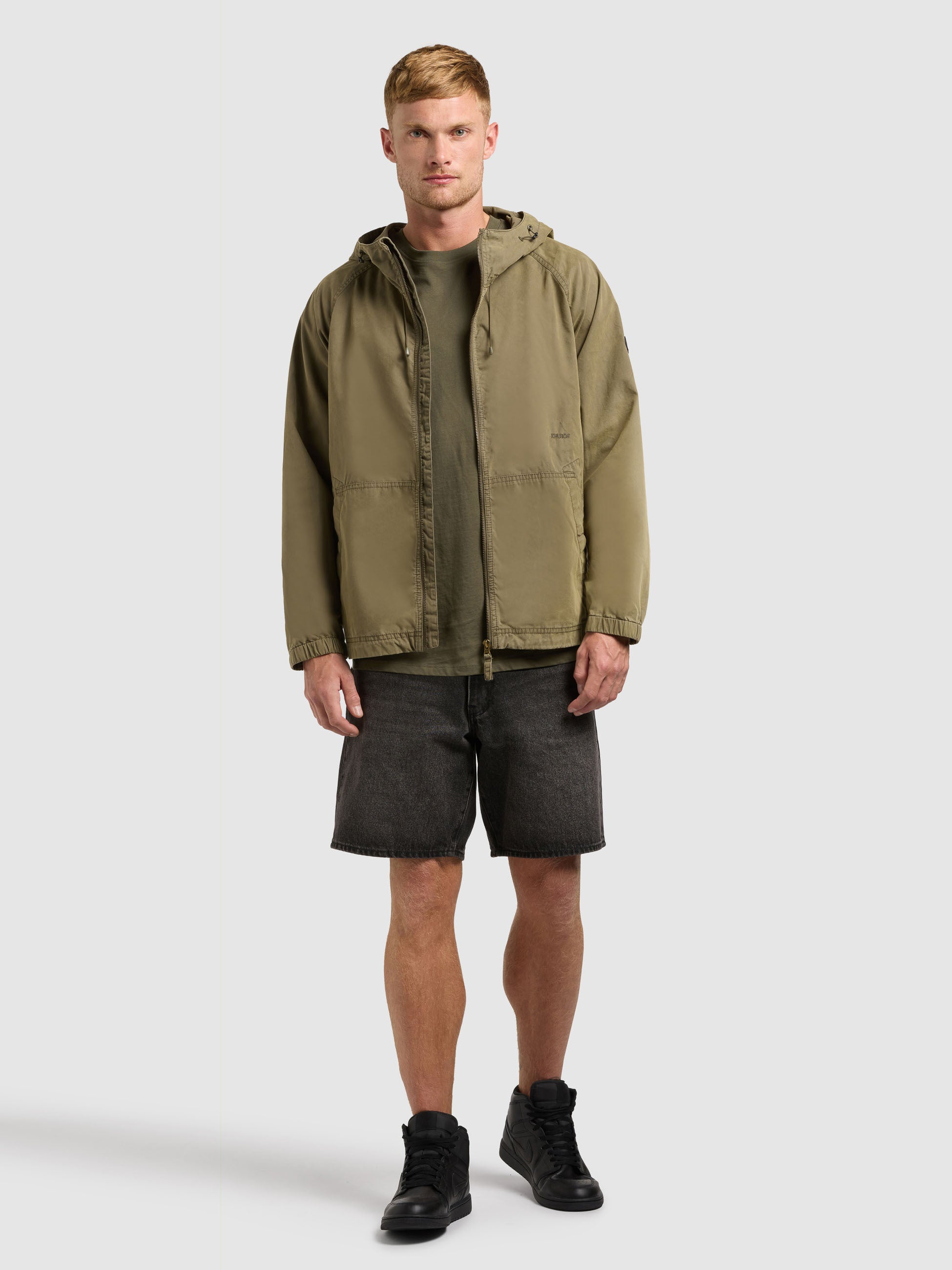 khujo-jacke-weru-turtle-green-blousonjacke-mit-kapuze image 6