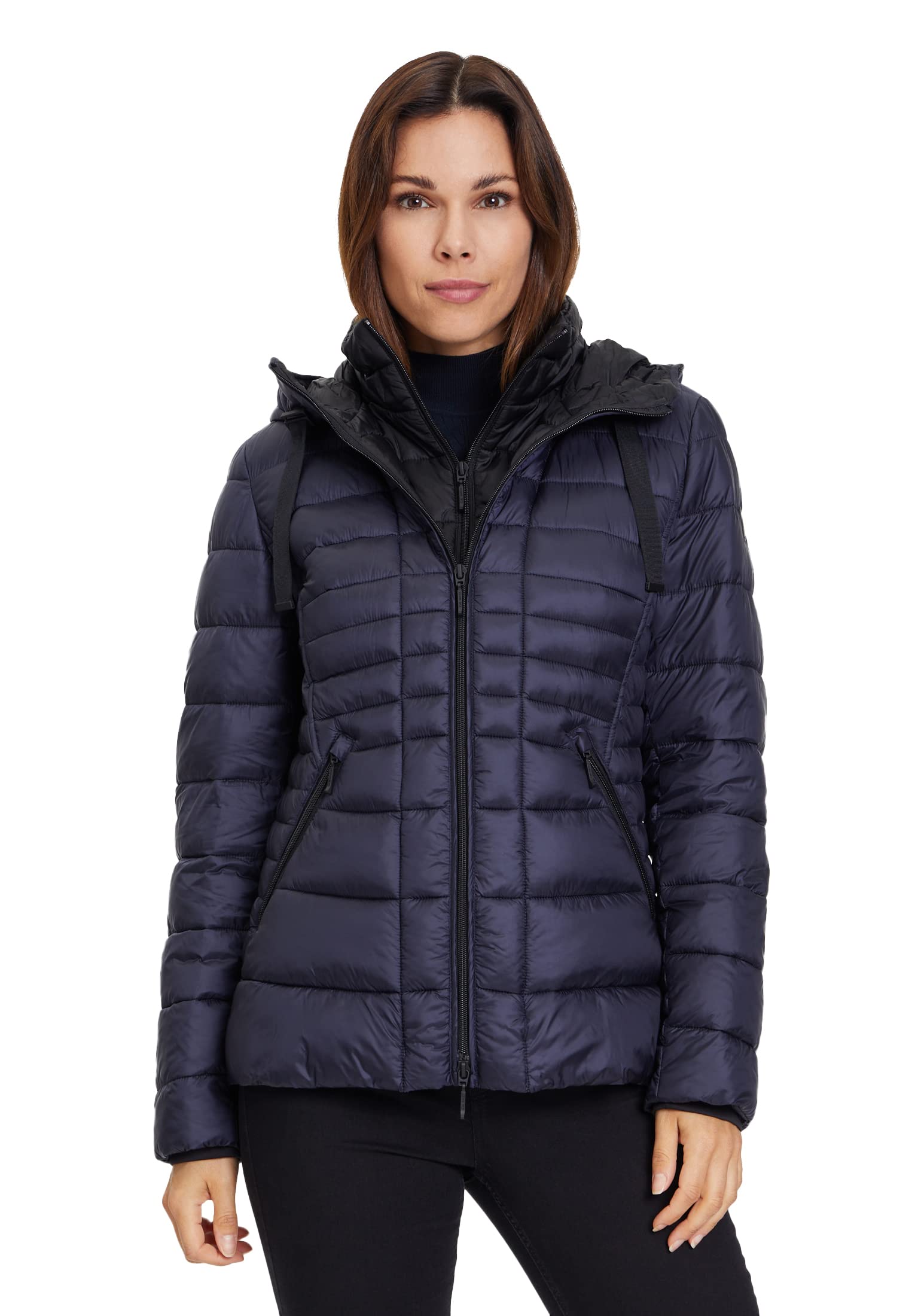 gil-bret-damen-sue-damen-jacke-steppjacke-kunstdaune-kontrastweste image 1