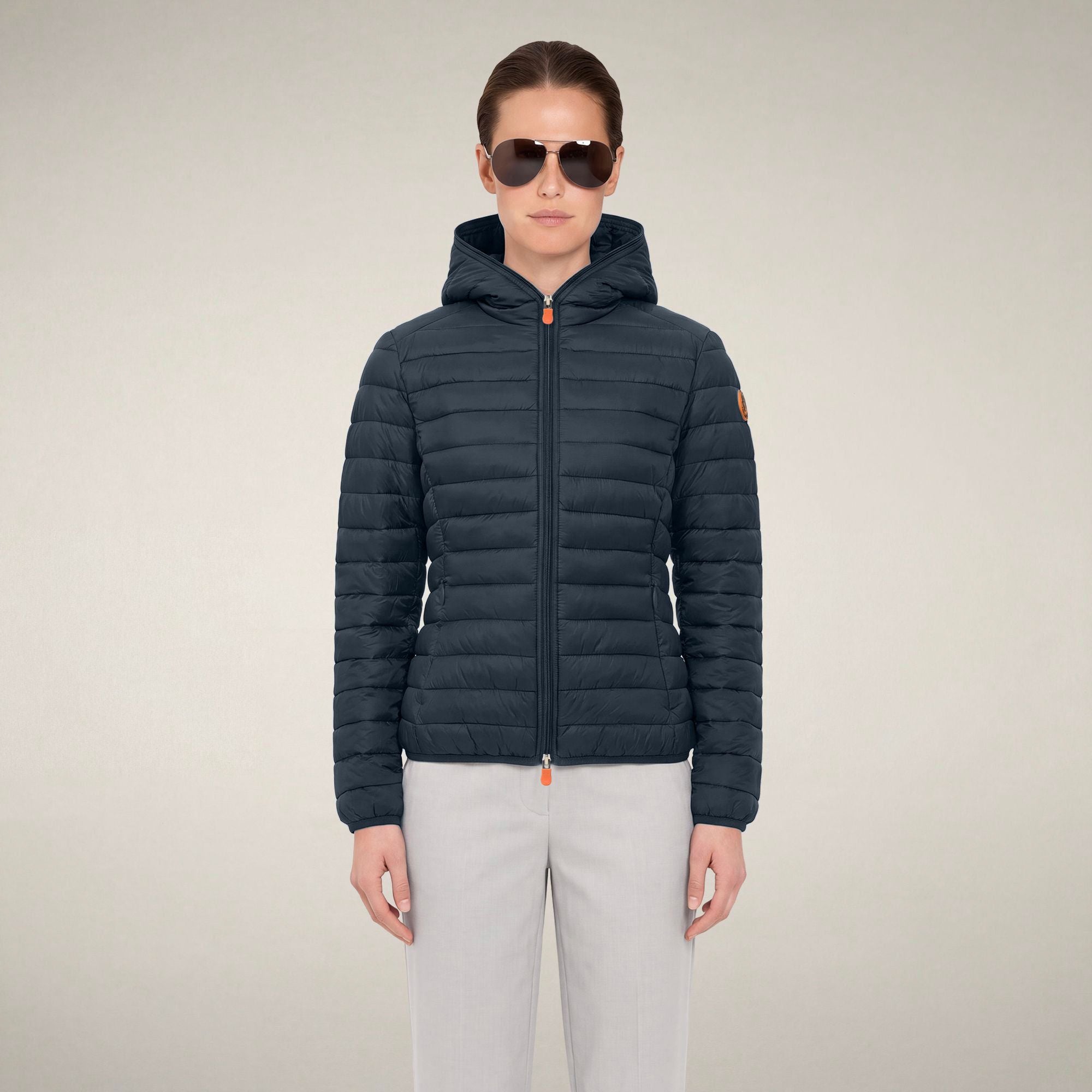save-the-duck-daisy-damen-daunenjacke-blau-schwarz-mit-kapuze image 5