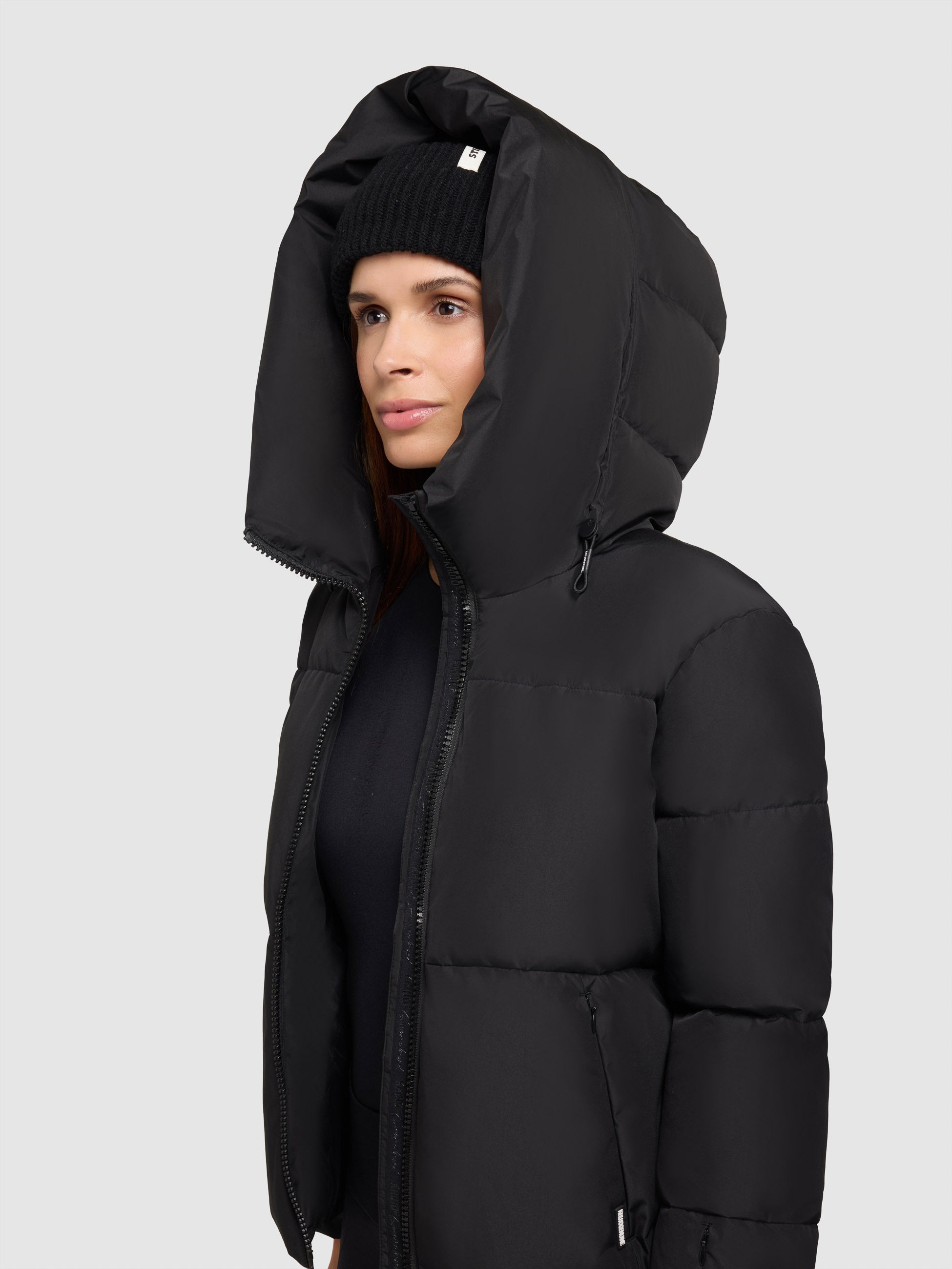 khujo-audrey-matt-damen-steppjacke-matt-black image 7