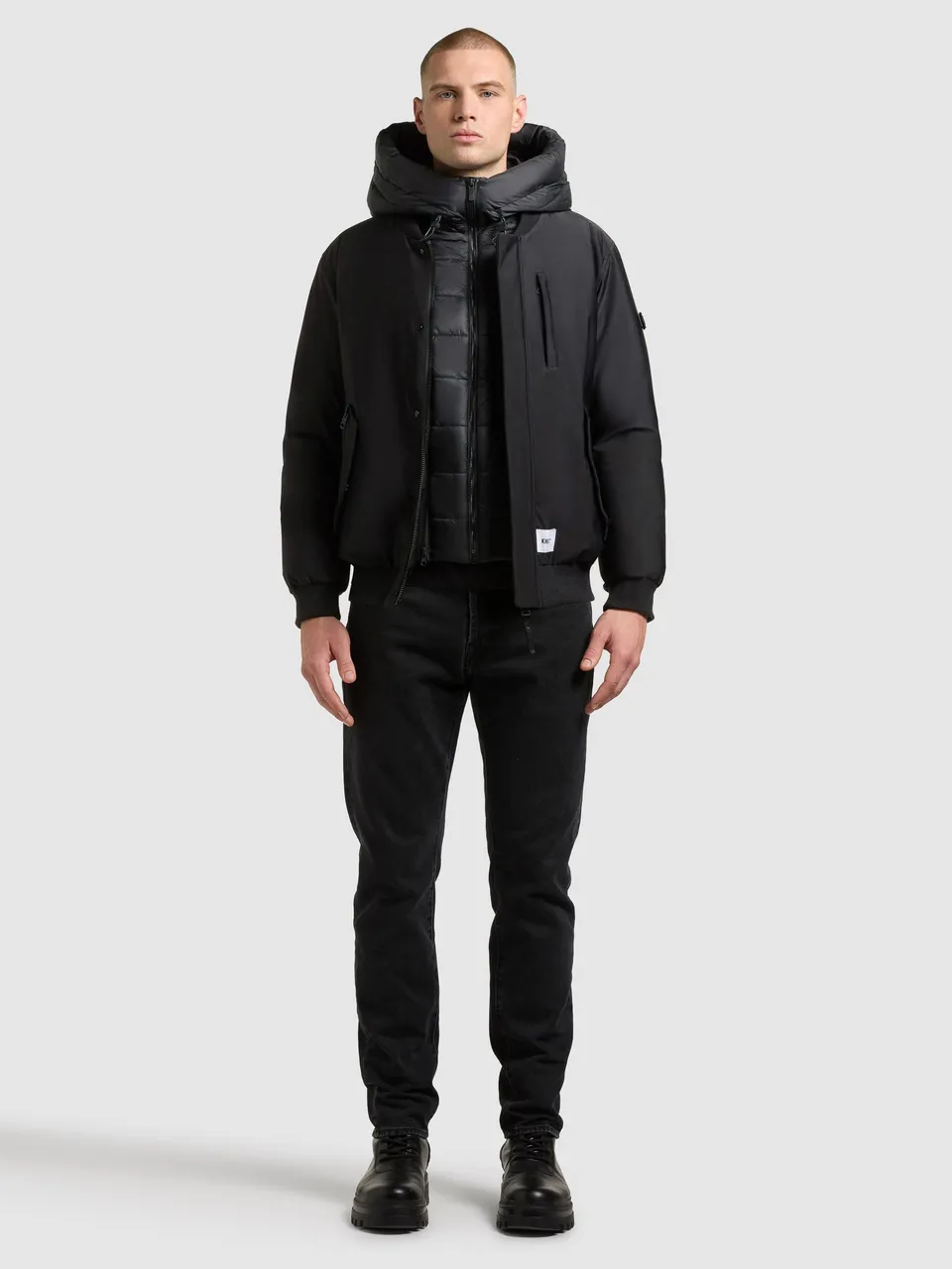 khujo-clemat-bomberjacke-obrage-grey-h-ftlang image 1