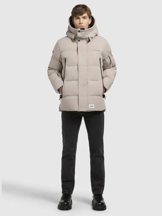 khujo-jacke-tato-hellgrau-steppjacke-h-ftlang image 1