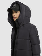 khujo-mantel-phia-dunkelgrau-wattierter-wintermantel-loose-fit image 7