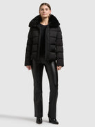 khujo-clia-steppjacke-schwarz-damen image 2