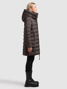 khujo-nekar2-damen-coat-graphite-gray-stepp-kurzmantel image 6