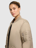 khujo-mantel-lulu-bomber-wintermantel-beige image 7