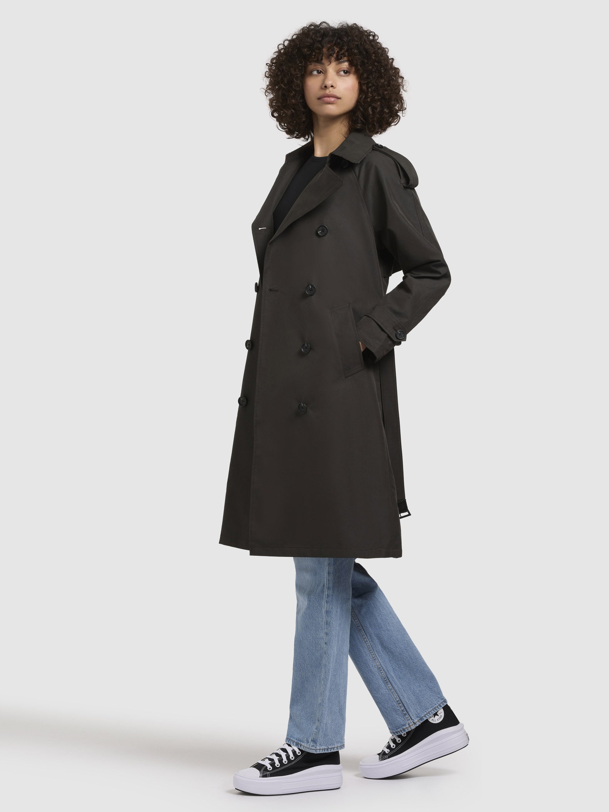 khujo-mantel-rula-dunkelgrau-trenchcoat-kurzmantel-damen-mit-g-rtel image 2