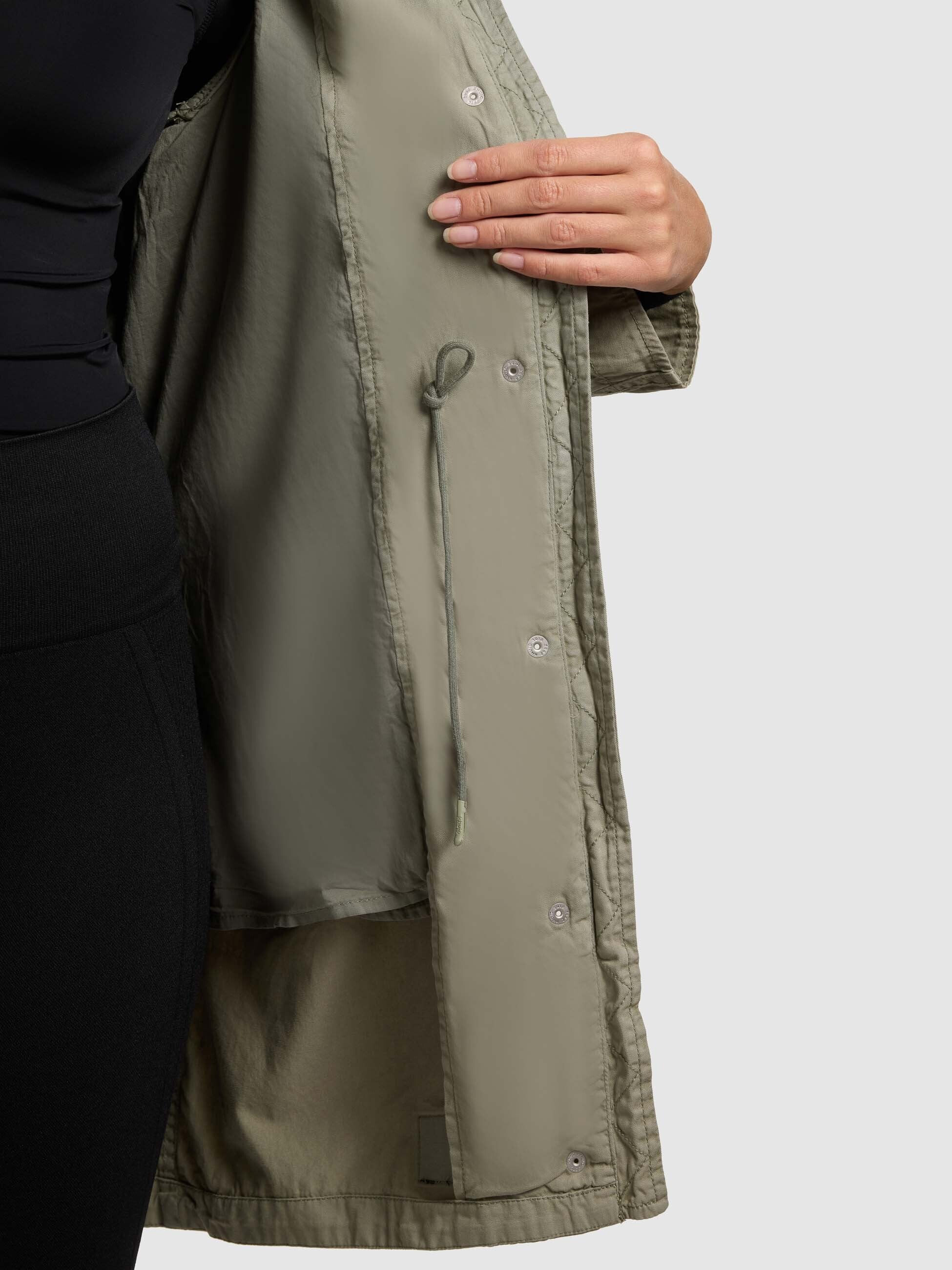 khujo-mantel-nika-reet-green-parka-damen-regular-fit-baumwoll-twill image 8