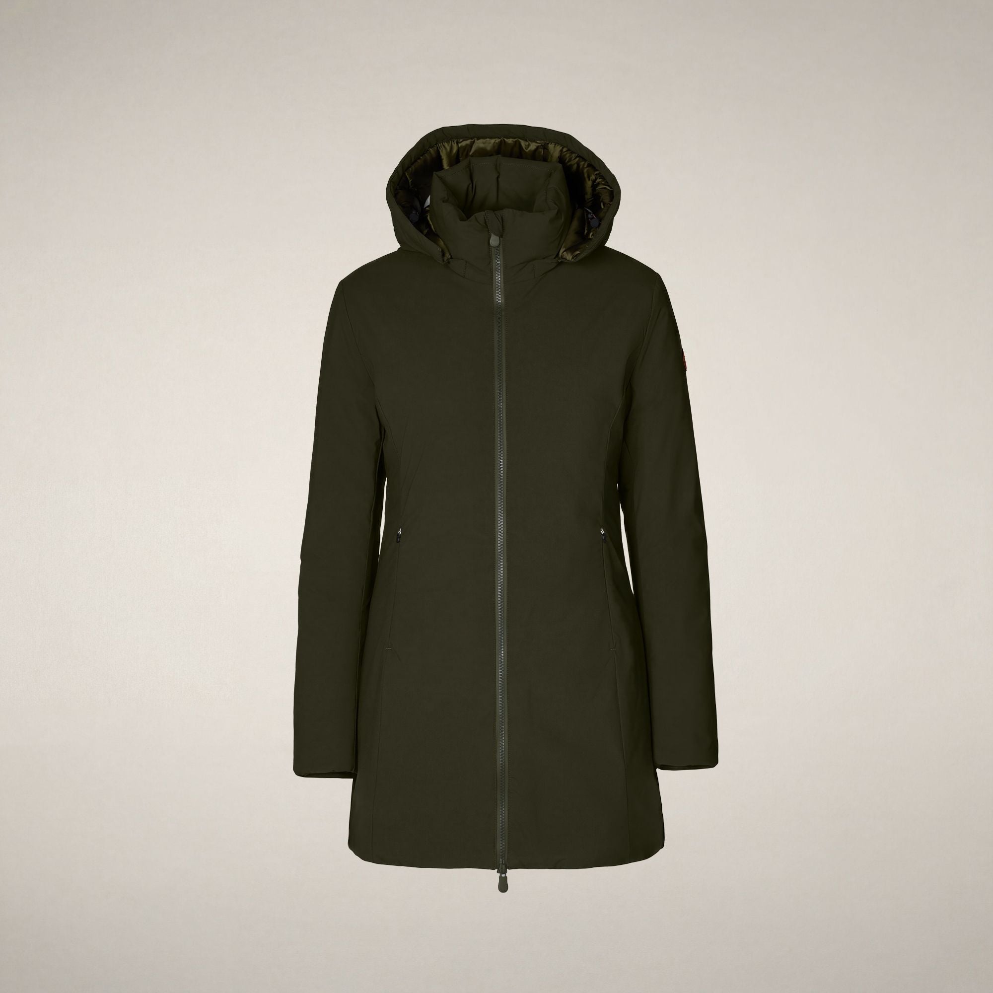 save-the-duck-rachel-damen-parka-dunkelgr-n-mit-recycled-plumtech image 3
