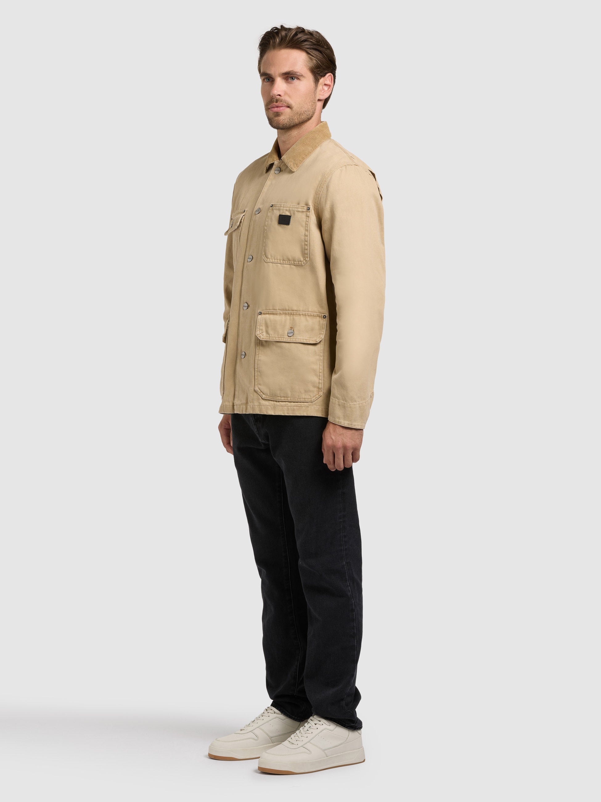 khujo-jacke-nuhh-beige-fieldjacket image 7