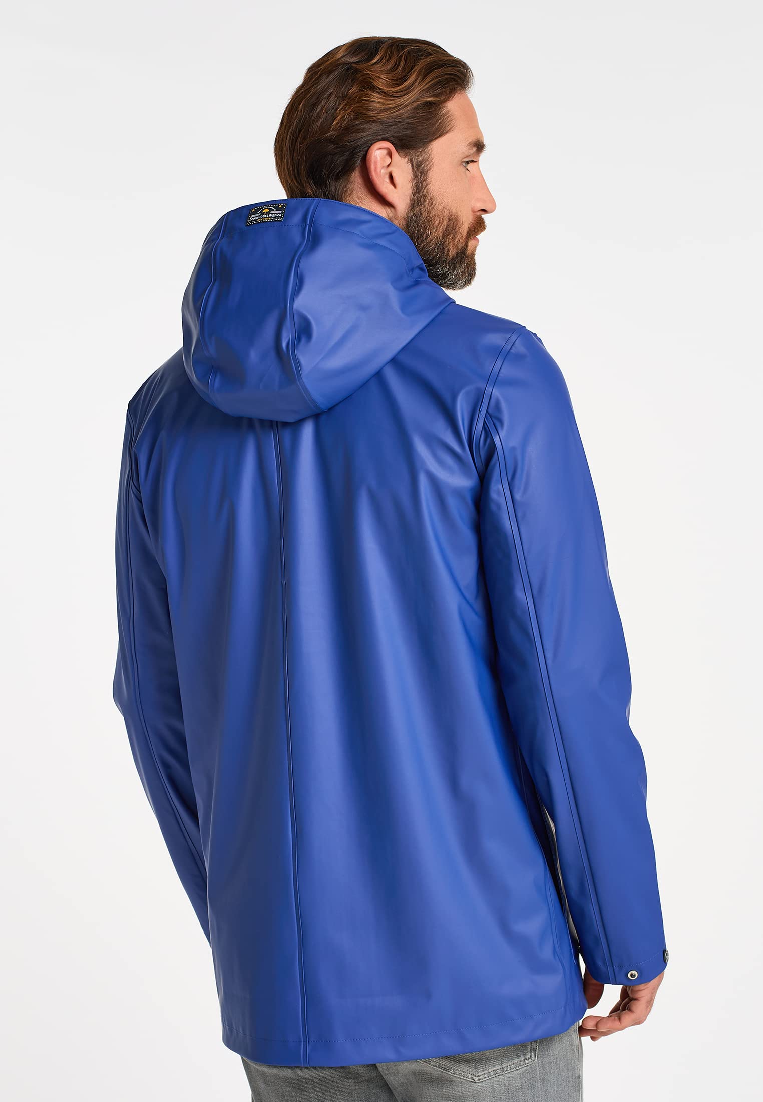 schmuddelwedda-herren-regenjacke-wasserdicht-langarm-rei-verschluss-und-druckkno image 4