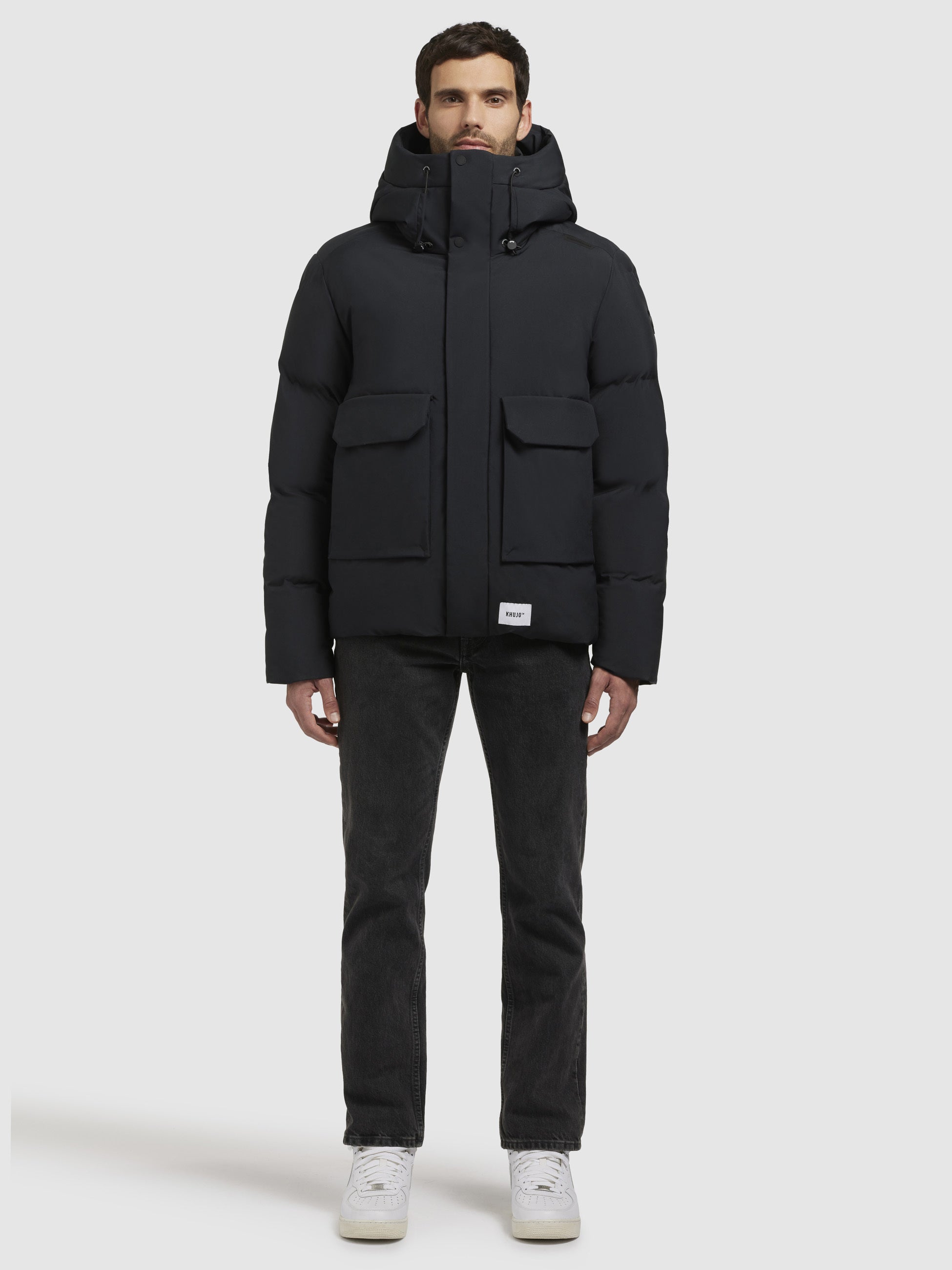 khujo-jacke-hinto2-dunkelgrau-winterjacke-mit-kapuze image 1