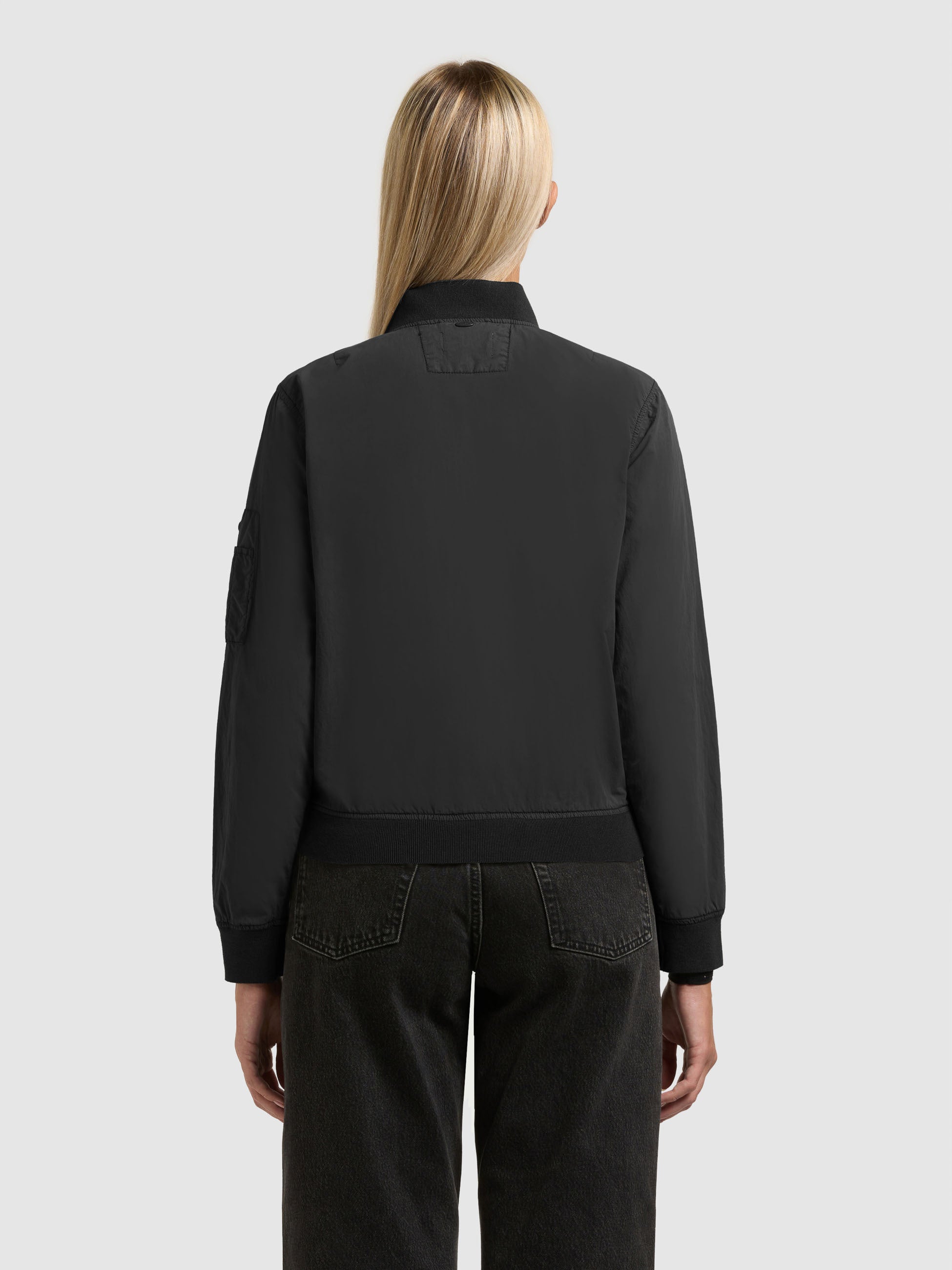 khujo-denz-damen-bomberjacke-black-vintage image 3