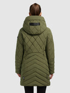khujo-mantel-ivana-fern-green-damen-kurzmantel-mit-einsatz image 3