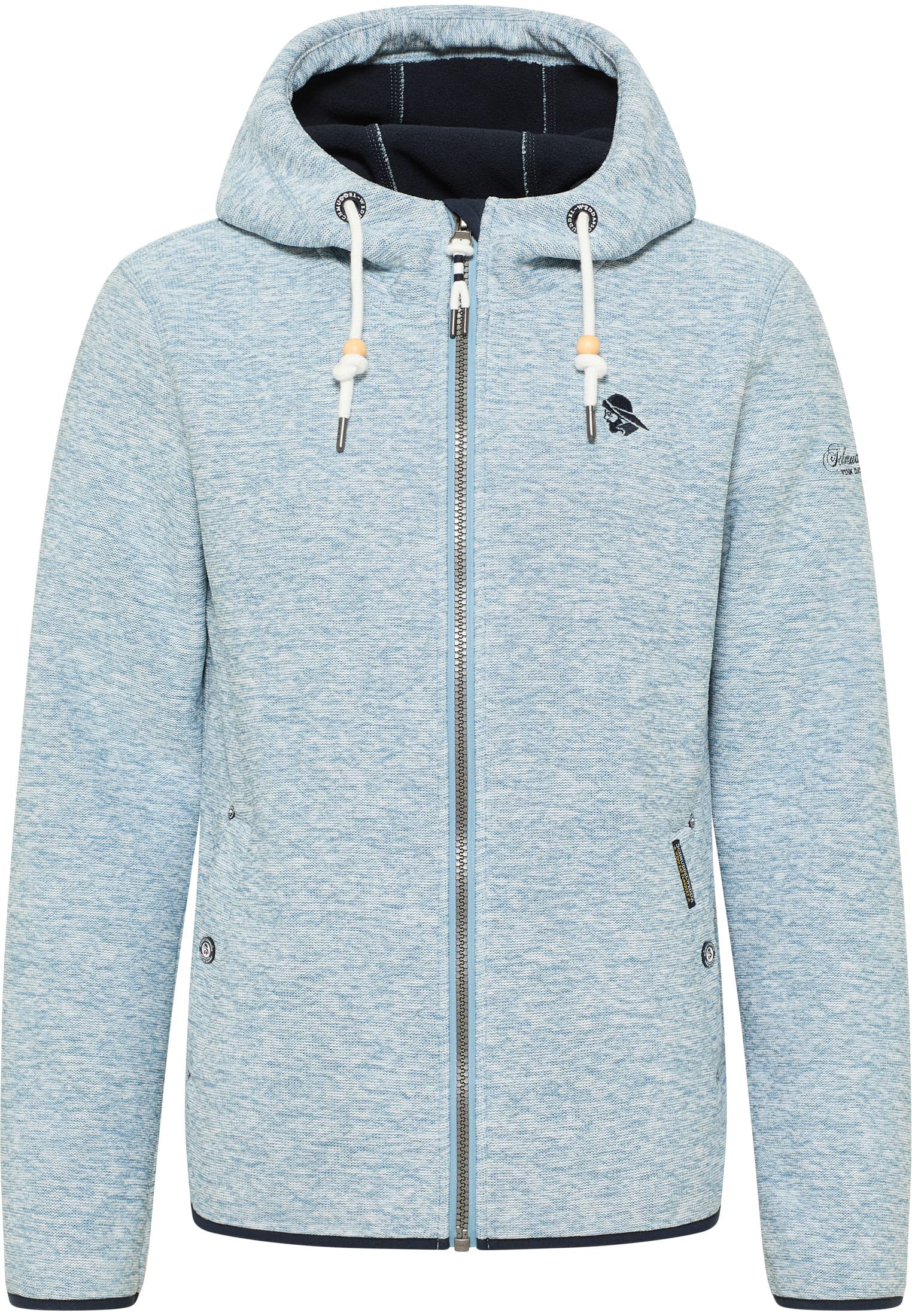 schmuddelwedda-herren-strickfleeceblouson-warme-fleecejacke image 1