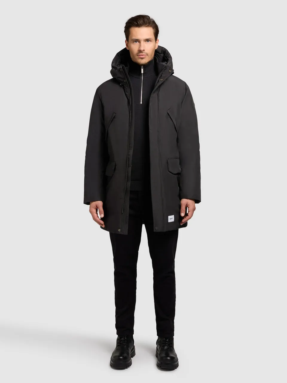 khujo-mantel-figaro-herren-parka-obrage-grey image 1