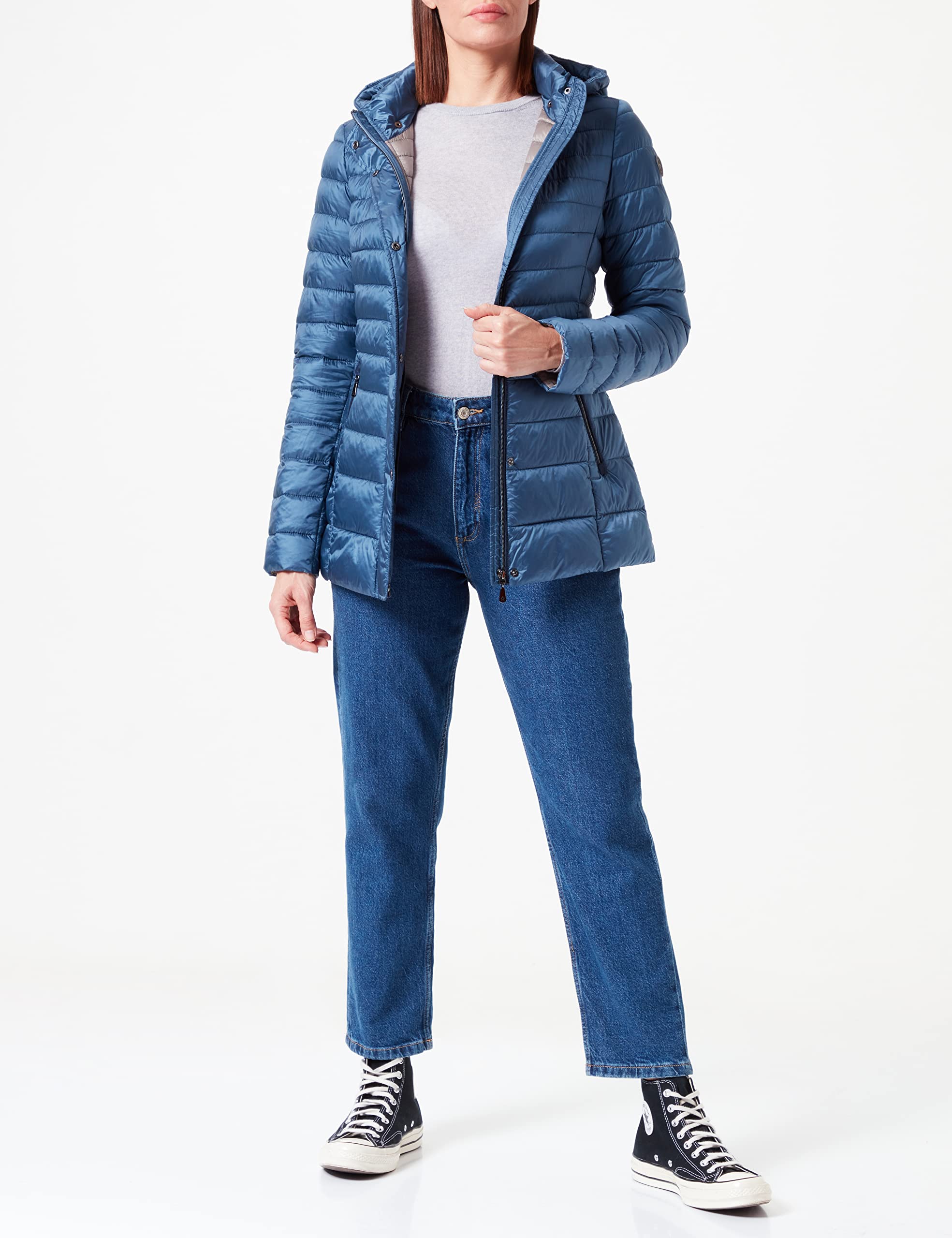 gil-bret-kati-damen-steppjacke-mit-kunstdaune-und-abnehmbarer-kapuze image 2