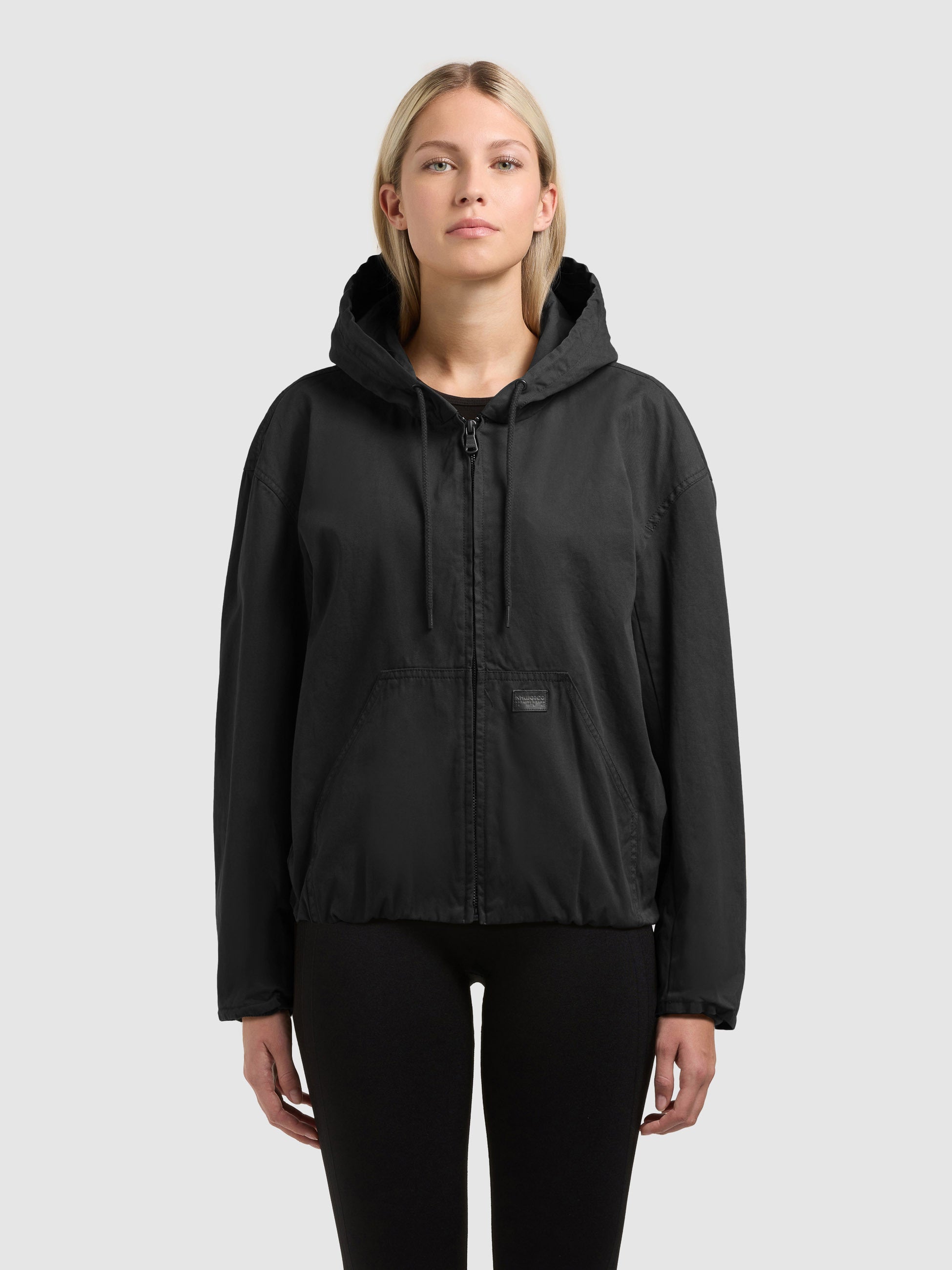 khujo-jacke-judy-black-blousonjacke-hoodie-jacke-f-r-damen image 1