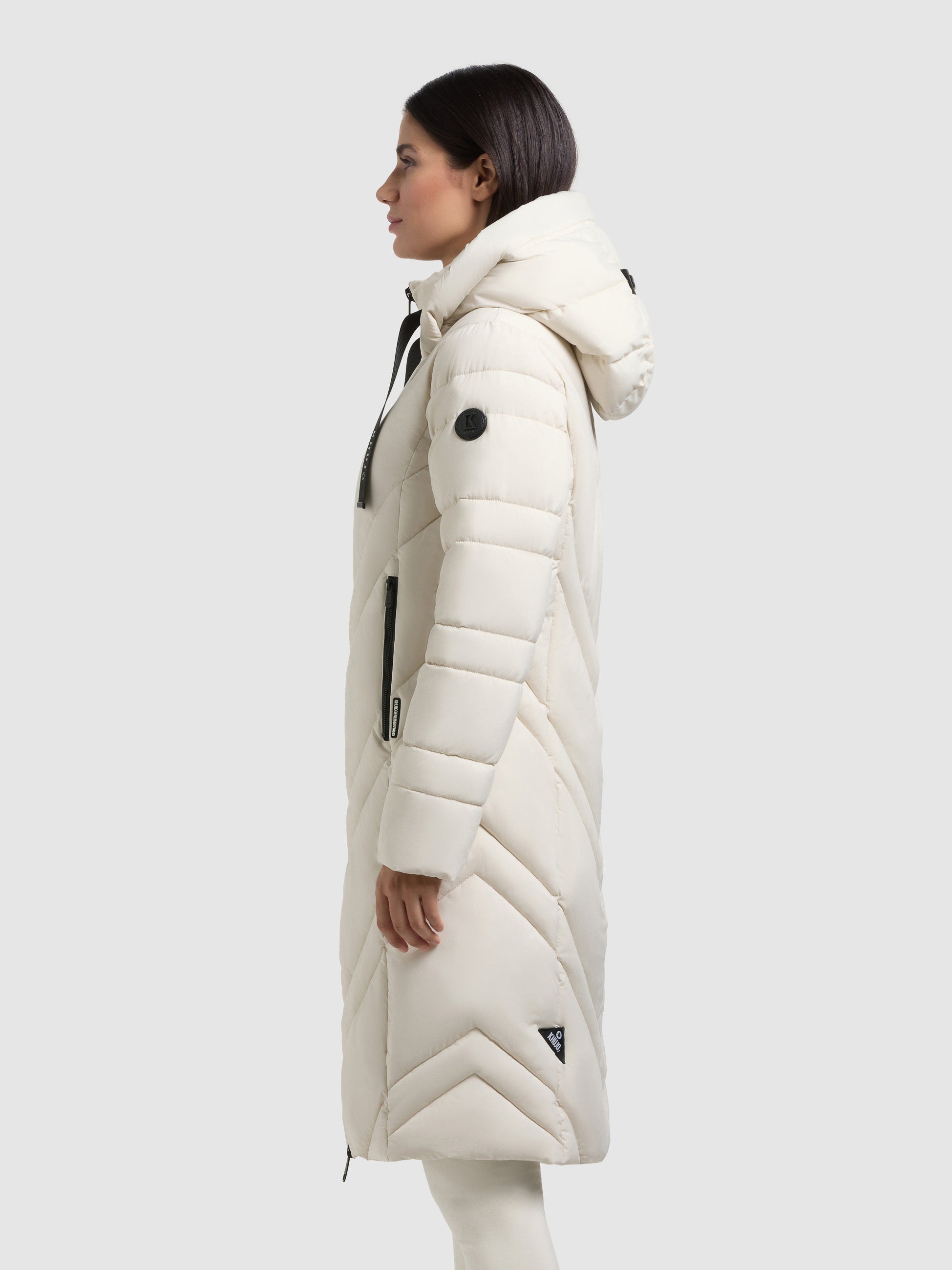 khujo-bibb-damen-steppmantel-cotton-cream-knielang image 5