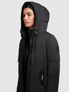 khujo-aribay4-light-damen-steppmantel-light-black image 7