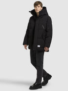 khujo-long-damen-steppjacke-schwarz image 6